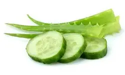 نمک حمام با عصاره آلوئه ورا و خیار