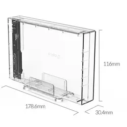 قاب اکسترنال هارددیسک  3.5 اینچی USB-C اوریکو مدل 3159C3-G2