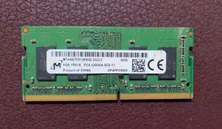 م لپ تاپ میکرون 4 گیگابایت DDR4 با فرکانس 3200 مگاهرتز