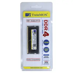 حافظه رم لپ تاپ توین موس DDR4 فرکانس 3200 مگاهرتز CL22 ظرفیت 16 گیگابایت