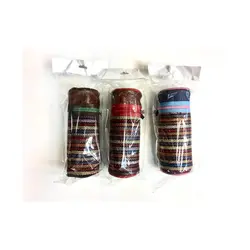 جا مدادی استوانه دو تکه طرح جاجیم
