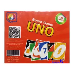 بازی فکری کارتی اونو مدل بردیا 120 کارتی