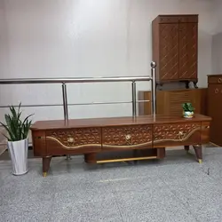 میز تلویزیون - مدل موج فندقی - شهرمیز