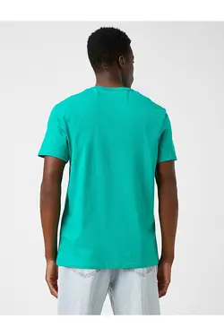 تی شرت آستین کوتاه مردانه کوتون ۲SAM10931HK-سبز