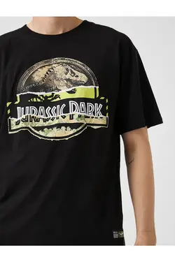 تی شرت آستین کوتاه مردانه کوتون ۲SAM11207HK-مشکی