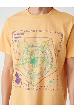 تی شرت آستین کوتاه مردانه کوتون ۲SAM11173HK-صورتی