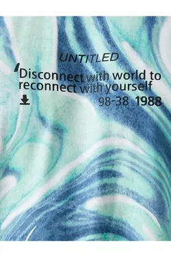 تی شرت آستین کوتاه مردانه کوتون ۲SAM11278HK-Çok Renkli