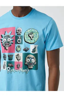 تی شرت آستین کوتاه مردانه کوتون ۲SAM11062HK-آبی