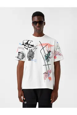 تی شرت آستین کوتاه مردانه کوتون ۲SAM11215HK-مشکی