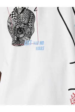 تی شرت آستین کوتاه مردانه کوتون ۲SAM11215HK-مشکی