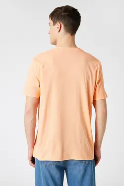 تی شرت آستین کوتاه مردانه کوتون ۲SAM10970HK-صورتی