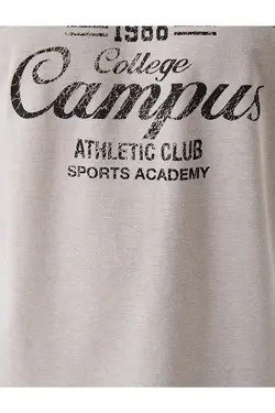 تی شرت آستین کوتاه مردانه کوتون ۲YAM11124LK-بژ