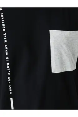 تی شرت آستین کوتاه مردانه کوتون ۲SAM10038HK-مشکی