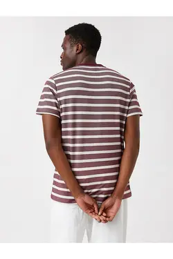 تی شرت آستین کوتاه مردانه کوتون ۲SAM11245HK-زرشکی