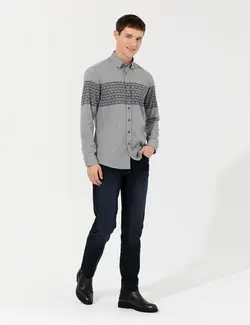 شلوار جین راسته مردانه پیرکاردین