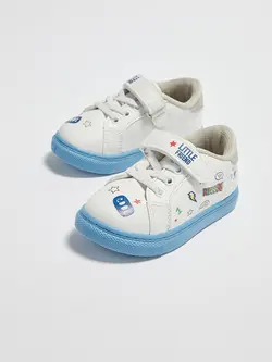 کفش کتانی نوزادی پسر سفید السی وایکیکی