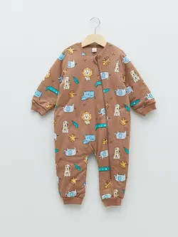 سرهمی نوزادی پسر قهوه ای السی وایکیکی