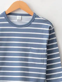 تی شرت آستین بلند نوزادی پسر مرجانی السی وایکیکی