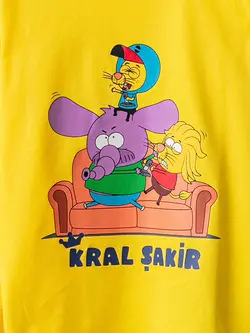 ست لباس راحتی پسرانه زرد السی وایکیکی