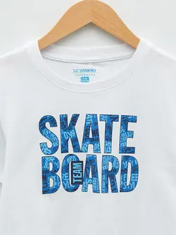 ست لباس راحتی پسرانه سفید السی وایکیکی