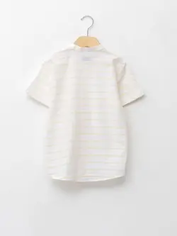 پیراهن پسرانه زرد السی وایکیکی