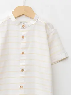 پیراهن پسرانه زرد السی وایکیکی