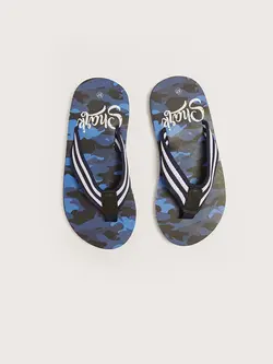 دمپایی لاانگشتی پسرانه سرمه ای السی وایکیکی