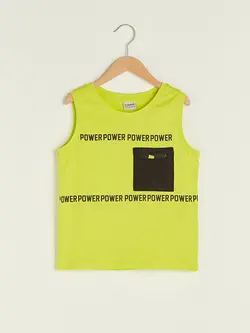 تاپ پسرانه لیمویی السی وایکیکی