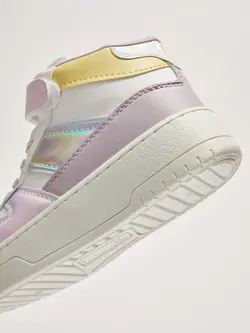 کفش کتانی دخترانه چند رنگ السی وایکیکی