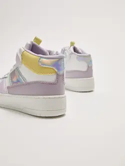 کفش کتانی دخترانه چند رنگ السی وایکیکی