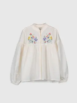 شومیز دخترانه سفید السی وایکیکی