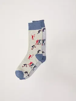 جوراب مردانه خاکی السی وایکیکی