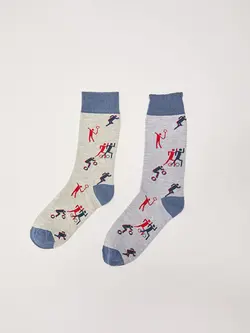 جوراب مردانه خاکی السی وایکیکی