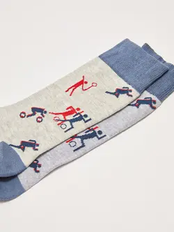 جوراب مردانه خاکی السی وایکیکی