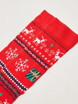 جوراب مردانه قرمز السی وایکیکی