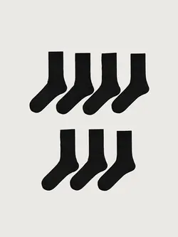 جوراب مردانه مشکی السی وایکیکی