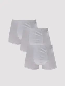 شورت باکسر مردانه سفید السی وایکیکی