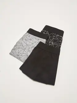 شورت باکسر مردانه مشکی السی وایکیکی