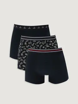 شورت باکسر مردانه سرمه ای السی وایکیکی