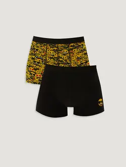 شورت باکسر مردانه مشکی السی وایکیکی