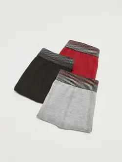 شورت باکسر مردانه مشکی السی وایکیکی