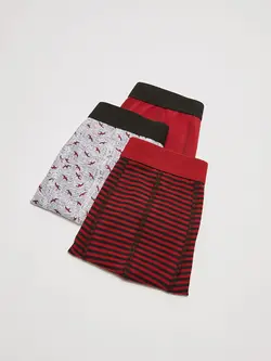 شورت باکسر مردانه مشکی السی وایکیکی