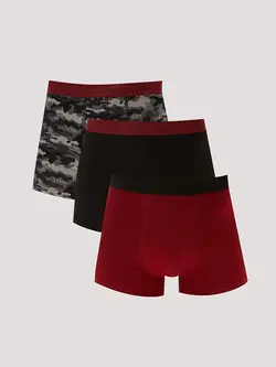 شورت باکسر مردانه مشکی السی وایکیکی