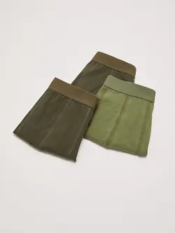 شورت باکسر مردانه خاکی سرمه ای السی وایکیکی