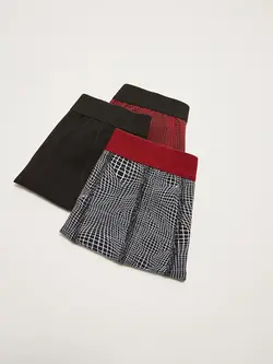 شورت باکسر مردانه مشکی السی وایکیکی