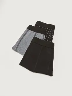 شورت باکسر مردانه مشکی السی وایکیکی