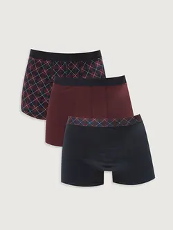 شورت باکسر مردانه سرمه ای السی وایکیکی