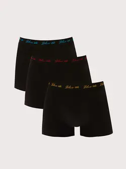 شورت باکسر مردانه مشکی السی وایکیکی