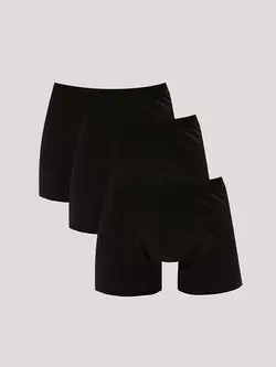 شورت باکسر مردانه مشکی السی وایکیکی