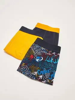 شورت باکسر مردانه سرمه ای السی وایکیکی